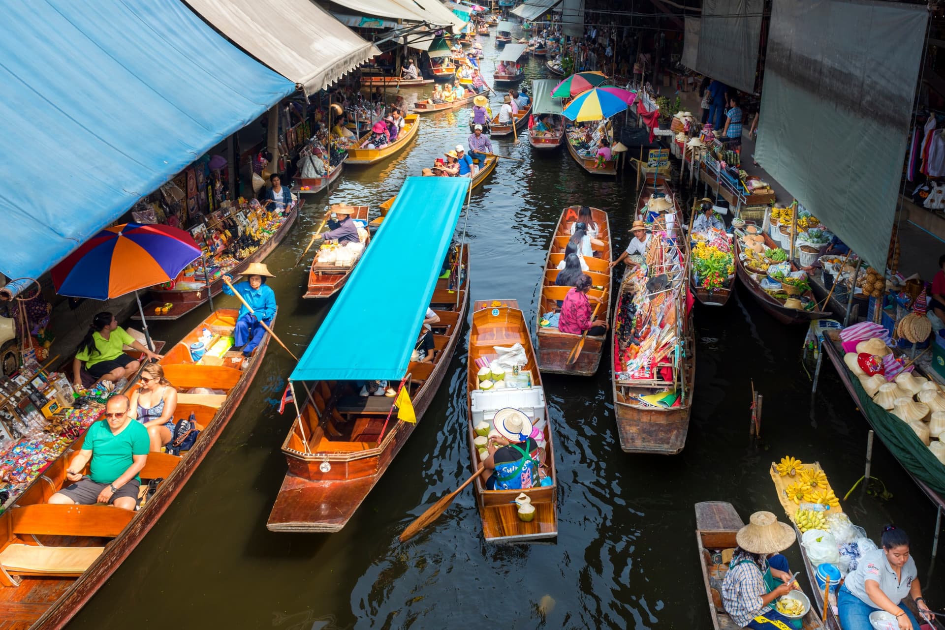 Marché flottant de Khlong Bang Luang